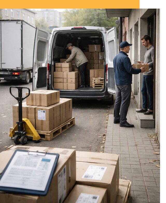 Доставка грузов от двери до двери с таможней от 48839 руб.