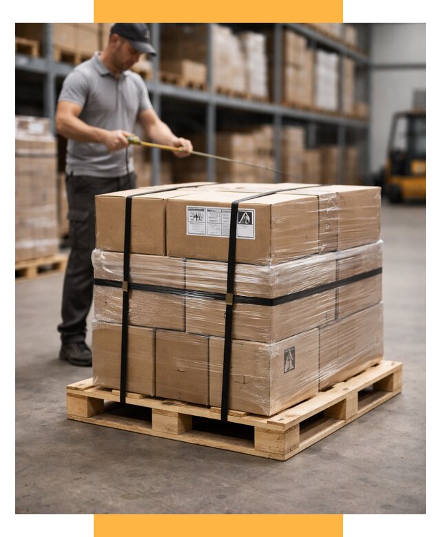 Упаковка и паллетирование грузов от 3799 р. | СетСервис-Шхт