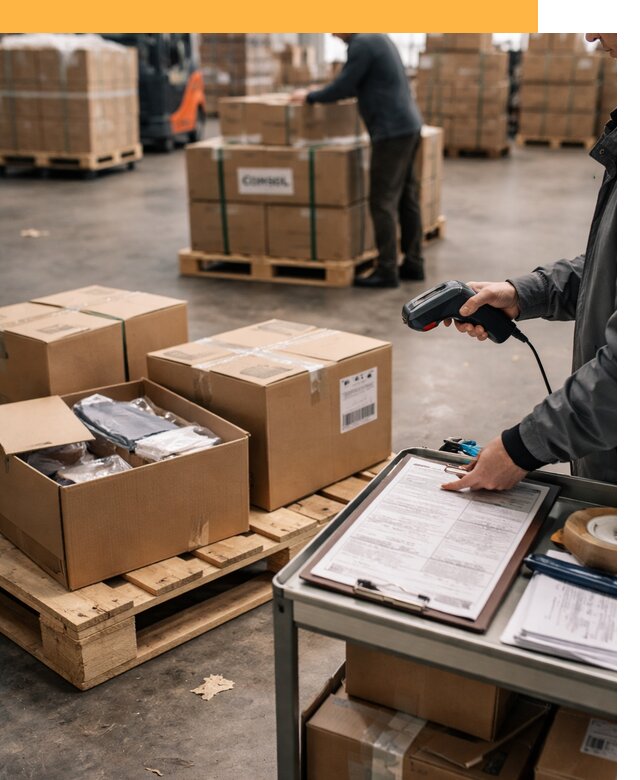 Сборные грузы из Китая: доставка, склад и таможня от 19535