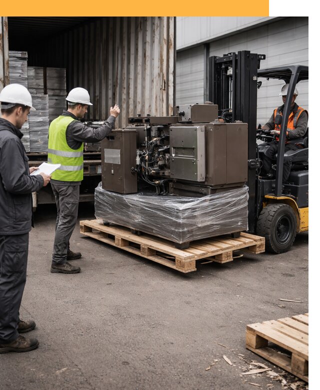 Доставка промышленного оборудования из Европы от 48839