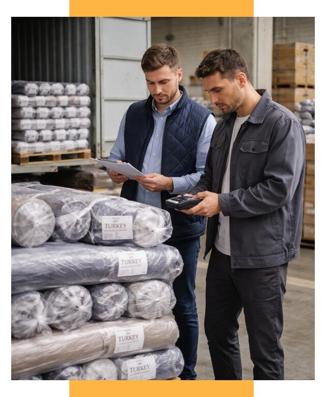 Доставка текстиля из Турции от 48839 р. под ключ, СетСервис-Шхт