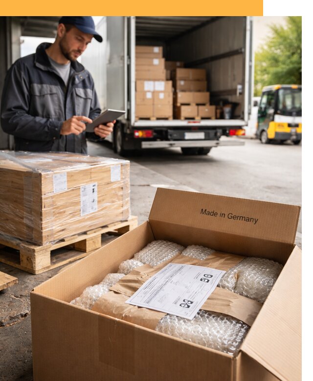 Доставка грузов из Германии от 48839 руб с таможенным оформлением