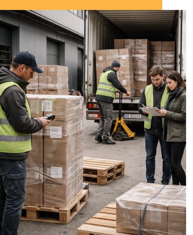 Доставка грузов из Польши: морем, авто и авиа от 8140