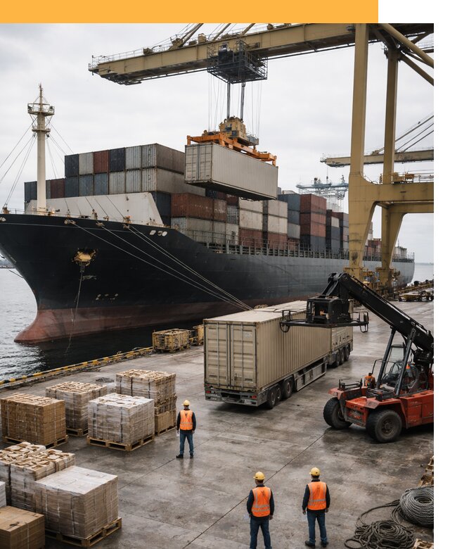 Морские перевозки из Индии: доставка FCL/LCL, таможня от 130236