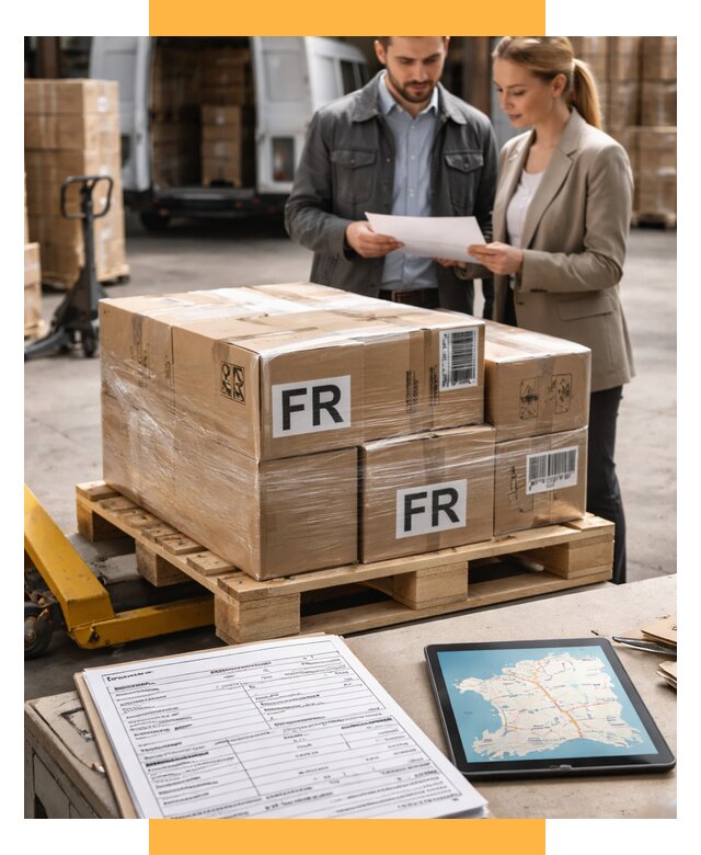 Доставка грузов в Францию от 27133 р., логистика СетСервис-Шхт