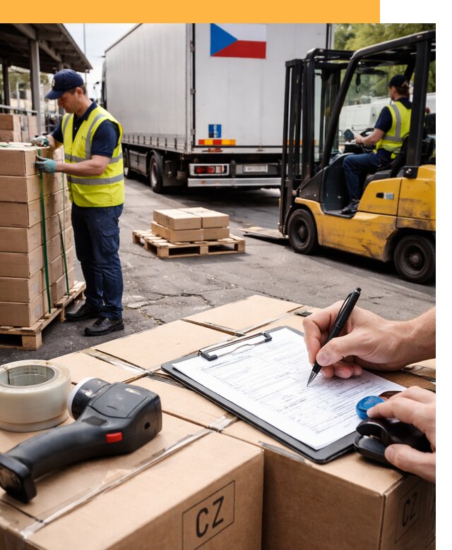 Доставка грузов в Чехию от 37986 руб, международные перевозки