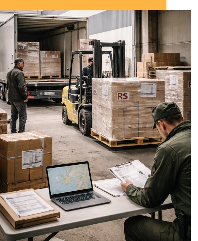 Доставка грузов в Сербию от 48839 руб, международные перевозки