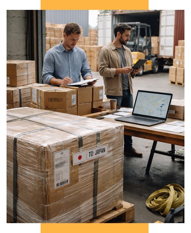 Доставка грузов в Японию от 27133 р., логистика СетСервис-Шхт