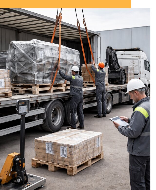 Перевозка крупного оборудования по миру от 32559 руб