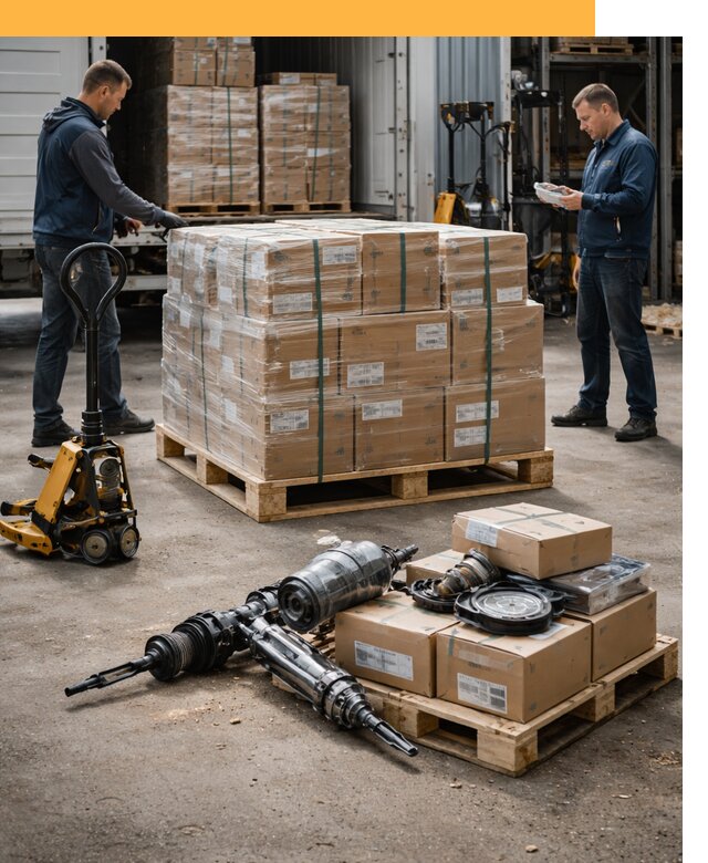 Международная перевозка автозапчастей по миру от 4884 руб