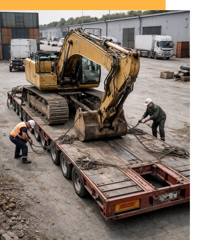 Перевозка спецтехники по России и миру от 48839 руб