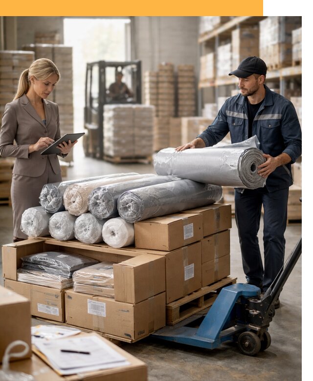 Перевозка текстиля по миру от 16280 руб. с таможней и страхованием