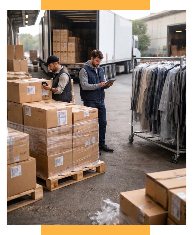 Перевозка и доставка одежды из Китая от 8140 р., СетСервис-Шхт