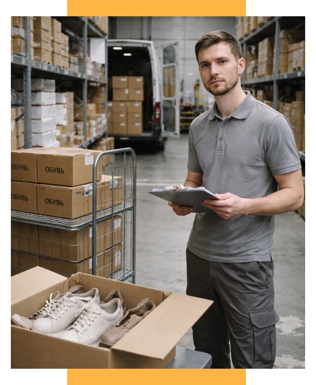 Доставка обуви из Китая и Турции от 4884 р. СетСервис-Шхт