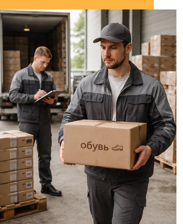 Международная перевозка обуви с таможенным оформлением от 4884