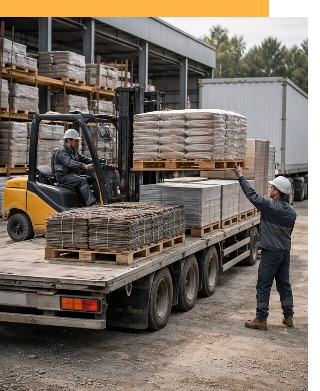 Перевозка строительных материалов по миру от 5969 руб