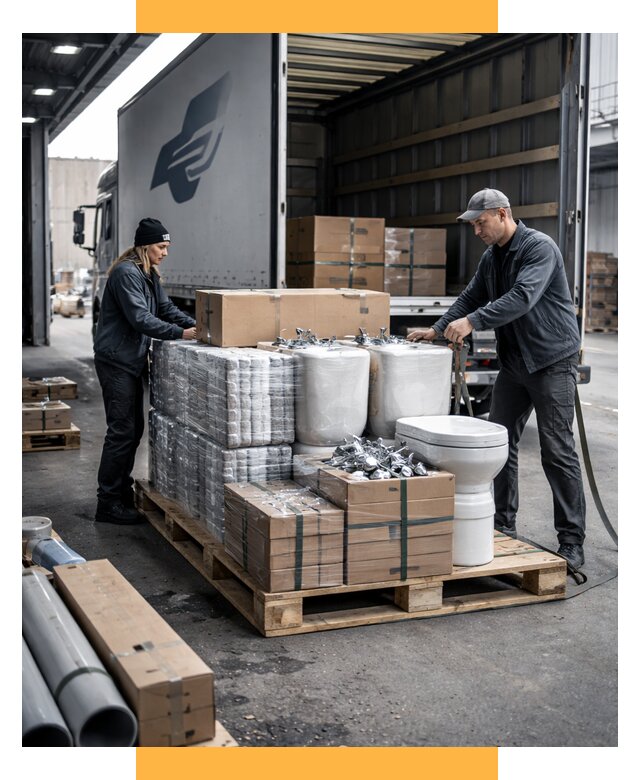 Перевозка сантехники под ключ от 1954 р. | СетСервис-Шхт