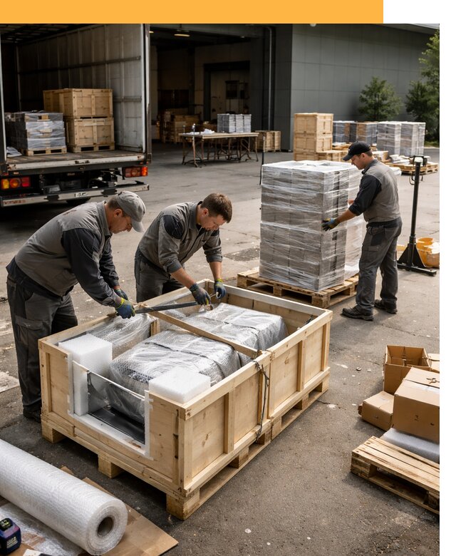 Перевозка выставочных грузов по миру от 27133 руб за м2 с таможней