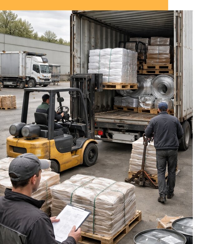 Международная перевозка сырья для производства от 7054 руб