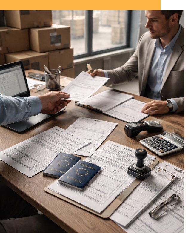 Таможенное оформление грузов из Европы от 9225 руб