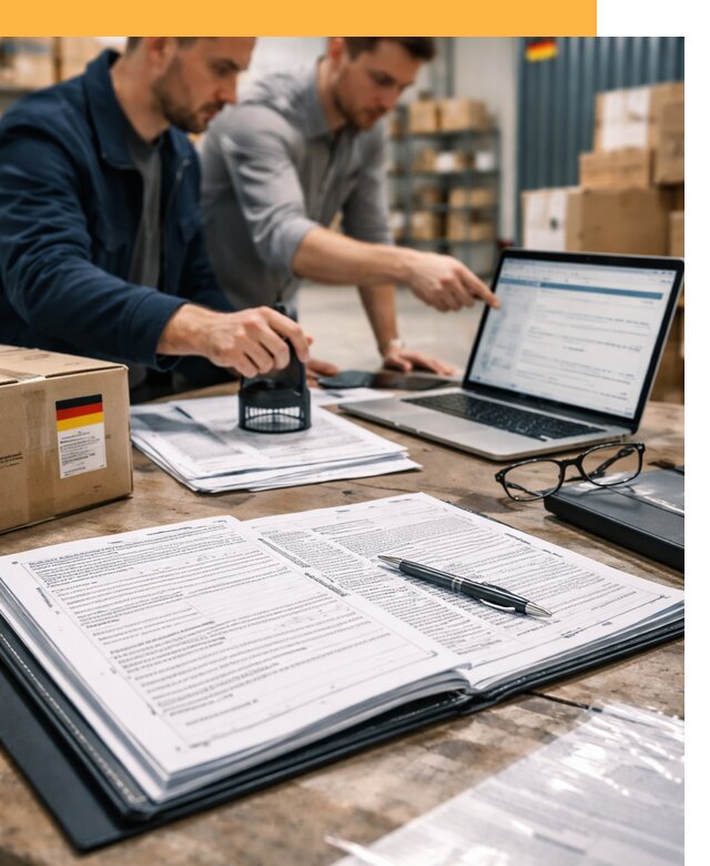 Таможенное оформление грузов из Германии от 9768 руб.