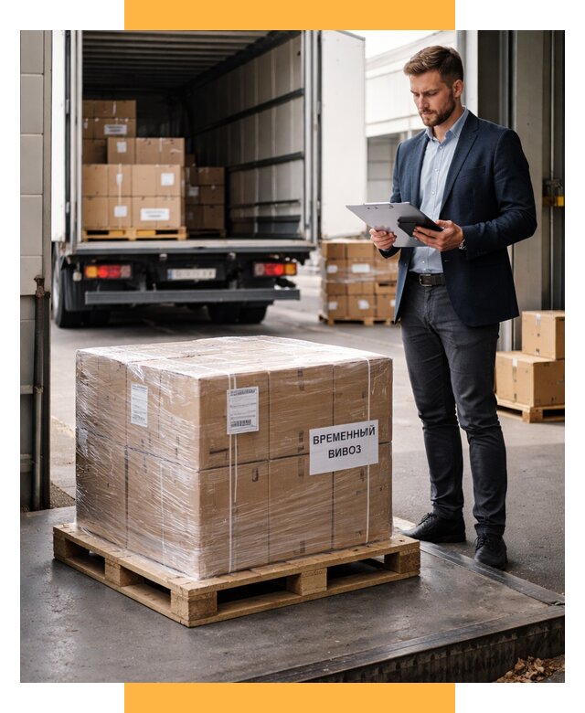 Временный вывоз товаров под ключ от 8682 р. | СетСервис-Шхт