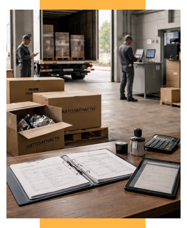 Таможенное оформление автозапчастей под ключ от 9225 р., СетСервис-Шхт