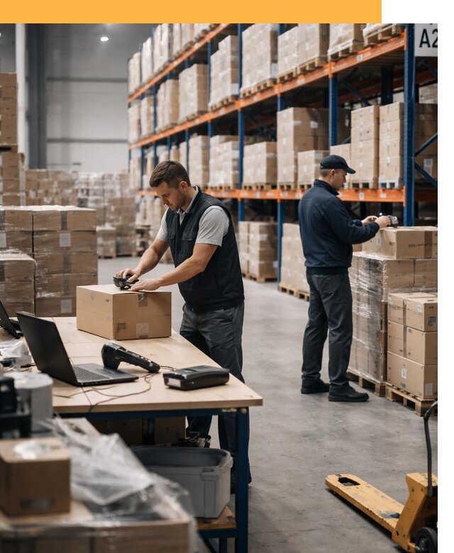 Склад консолидации в Европе: хранение, сортировка от 7054